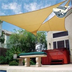 옥상 카페 매쉬 그늘막 썬쉐이드 베이지색 텐트-WFGYISA