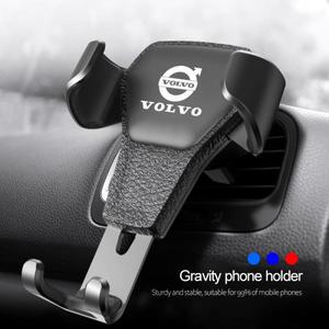 볼보 ES90 EC40 XC90 V90 V60 V40 S80 S60용 차량용 GPS 네비게이션 클램프 액세서리, 중력식 휴대폰 거치