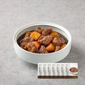 삼원가든 뼈없는 갈비찜 600g * 7팩