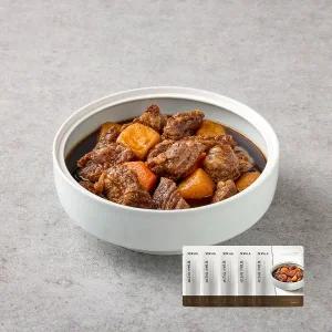 삼원가든 뼈없는 갈비찜 600g * 5팩