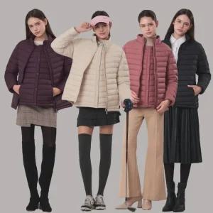 [트렉스타] 25FW 여성 경량 베스트 패딩자켓 2종세트