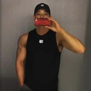 DP에어메쉬머슬핏나시 헬스장 운동복 트레이닝 반팔