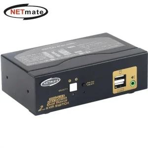 고품질 듀얼 4K 60Hz HDMI KVM 2대1 스위치(USB)(HKD02D) (WF94B3A)