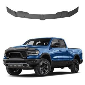 2019-2025 닷지 RAM 1500용 FormiPow TPE 버그 실드 후드 디플렉터(레벨 RHO TRX에 맞지 않음), 프로텍터 디플렉터, 3M 설치, 자외선 차단 및 충격 방지, 드릴 필요 없음