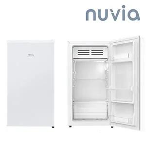 누비아 80L 미니 냉장고 NRFO83W 수납 원룸 소형 사무실 일반 가격 오피스텔 자취방 모텔 펜션
