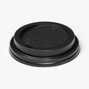 12온스 16온스 블랙 타공 뚜껑 핫컵 종이컵 리드 1박스 1000개