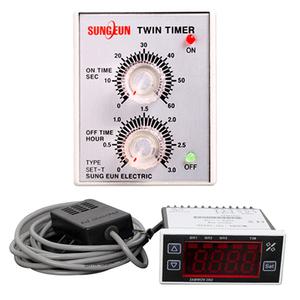 닭치고/부화기재료/육추재료/자동온도기/온도조절기/삼원eng/SU-103S/트윈듀얼타이머/전란타이머