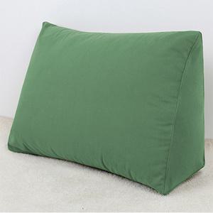 [블루밍데코]프리미엄 옥스포드(그린) 코지 삼각 대쿠션(솜포함)