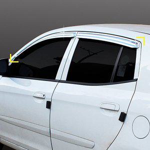 [경동] 구모닝/뉴모닝 (2004~10) 크롬 썬바이져/썬바이저 K-667  차량용썬바이저