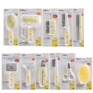 도기맨 허니스마일 브러쉬 참빗 발톱깍기 애견브러쉬