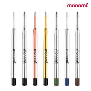 모나미 153 골드 리필심 FX-4000 로즈 실버 옐로우 볼펜 0.7 1.0 mm