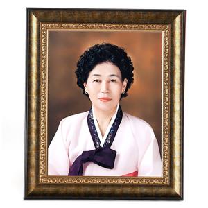 영정사진 액자 제작 추모 사진 합성 복원