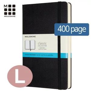 갤러리아 [몰스킨]무료각인/도트 노트 익스팬디드(하드 라지)-블랙