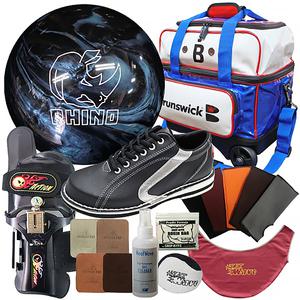 라이노 (메탈릭 블루/블랙) 풀세트/볼링세트/볼링공/볼링가방/볼링화/맘모스/몽구스/코브라