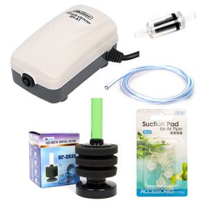 고급형 산소발생기포기 세트 1구 소형어항전용