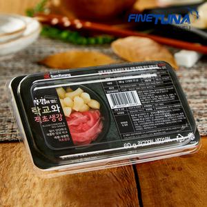 파인튜나/ 신선참치회 락교+초생강 60g