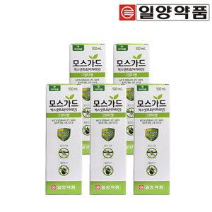 모스가드 스프레이 100ml- 5개/모기/진드기/기피제