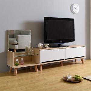 [롯데백화점]미아트 리젠우드H 모르카 좌식화장대+거실장 세트