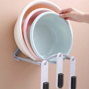 접이식 세수대야 건조대 / 욕실용품 욕조걸이 대야걸이