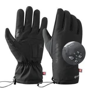 [시마노]고어텍스 그립 프리마로프트 겨울용 기모안감 방한 방풍 방수 자전거긴장갑