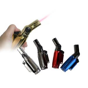 A-4 터보 라이터 상하조절 화구 4구 미니 충전식 토치 쑥뜸 캠핑 요리용