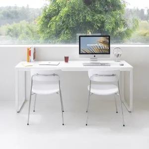 호보 라운드 1800 1인용 컴퓨터책상 테이블 1800x600