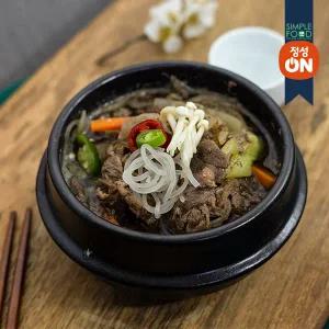 초원 정성온 뚝불고기 410g 아이 반찬 뚝배기 불고기