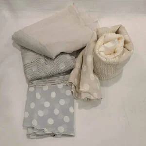 [대구백화점] 레노마]수입 도트 면혼방 롱 스카프(SIT001)