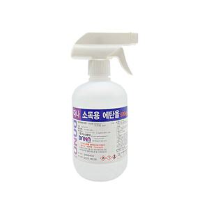 조은 83% 소독용 에탄올 500ml 스프레이형 알콜 소독 살균