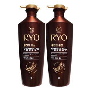 려 홍진단 홍삼 영양 샴푸 820mL x 2개