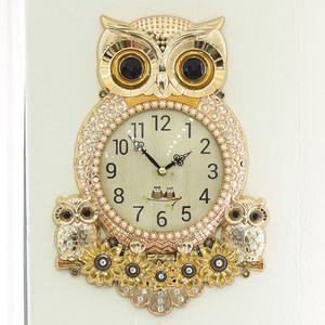 [롯데백화점]데일리데코 데일리데코 풍수인테리어 스모모 부엉이 벽시계