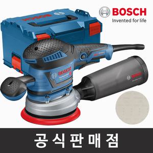 보쉬 정품 GEX 40-150 유선원형샌더 6인치 전기샌딩기 오비탈샌더기 저진동 청소기연동 보쉬공구