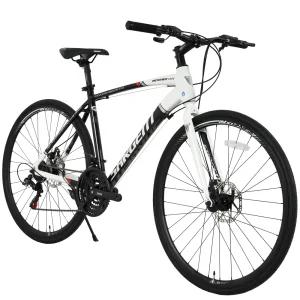 서전트 인코너 H21 입문용 하이브리드 자전거 알루미늄 시마노 21단 700C 완조립