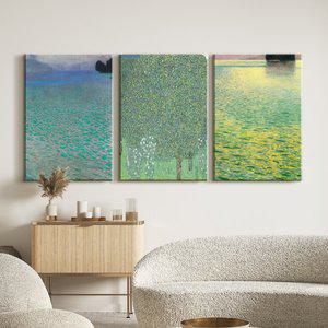 [더아트컴퍼니]명화 세트그림 고흐 모네 클림트 마티스 르누아르 3세트 2세트 대형 거실 풍수 인테리어 ...