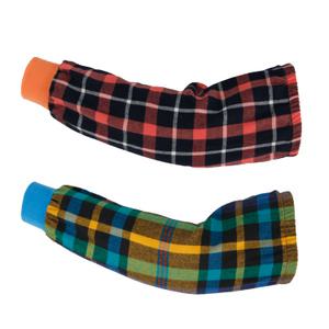 겨울 기모 팔토시 미술 작업 면토시 암워머 체크 국내산