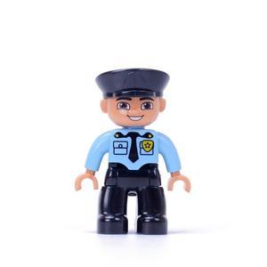 레고 듀플로 호환 피규어 사람 - 15. 경찰관