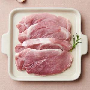 [농협안심한돈][냉장] 국내산 돼지 앞다리살 500g 구이 수육 보쌈 제육 불고기 찌개