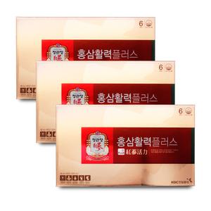 한국인삼공사 정관장 홍삼활력 플러스 40ml x 30개입 3박스 I