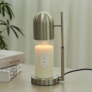 더스윗홈 유로 양키캔들워머 높이조절 다이얼 타이머 + 더스윗캔들 라지자 +  전구2개 세트