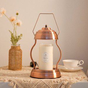 더스윗홈 엔틱 양키캔들워머 다이얼 터치 타이머 + 더스윗캔들 라지자 +  전구2개 세트