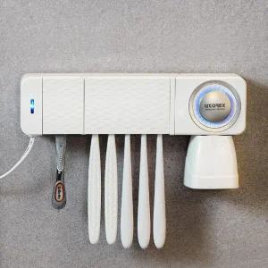 유토렉스 헤드형 24시간 히팅건조살균 칫솔살균기 UTC-56AW