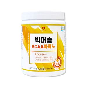 빅머슬 BCAA아미노 레몬 400g 헬스 부스터 에너지 보충제