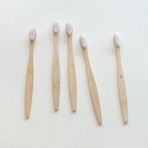 [라이프스토리]장수 대나무칫솔 20P세트 부드러운 미세모 우드칫솔