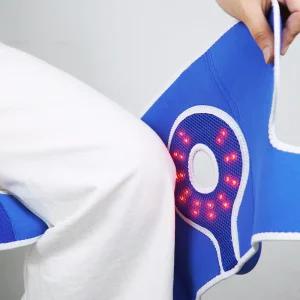 시리어스 근적외선 LED 무릎 마사지기 찜질기 보호대 