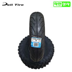 델리 스쿠터 타이어 110/80-14 UHR125 앞 SB108