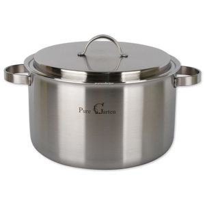 PN풍년 통5중 퓨어가르텐 고급스텐냄비(28곰솥) 인덕션겸용 스테인레스곰솥 대곰통 삼계탕냄비