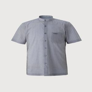 웰메이드 인디안 남성 차이나 스트라이프 반팔셔츠 MIENS3M3131