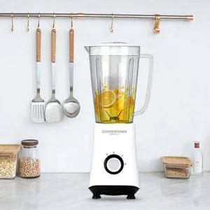 짐머만 1L 데일리 미니 믹서기 ZTB-1040W/화이트 가정용 블랜더 소형 과일 야채 쥬서기