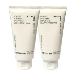 이니스프리 포레스트 포맨 쉐이빙 앤 클렌징폼 150g x2개