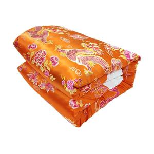 보료 복고풍이불 실크 새틴 이불 빈티지 전통결혼 예단 핸드메이드 향수를 일으키는 침구